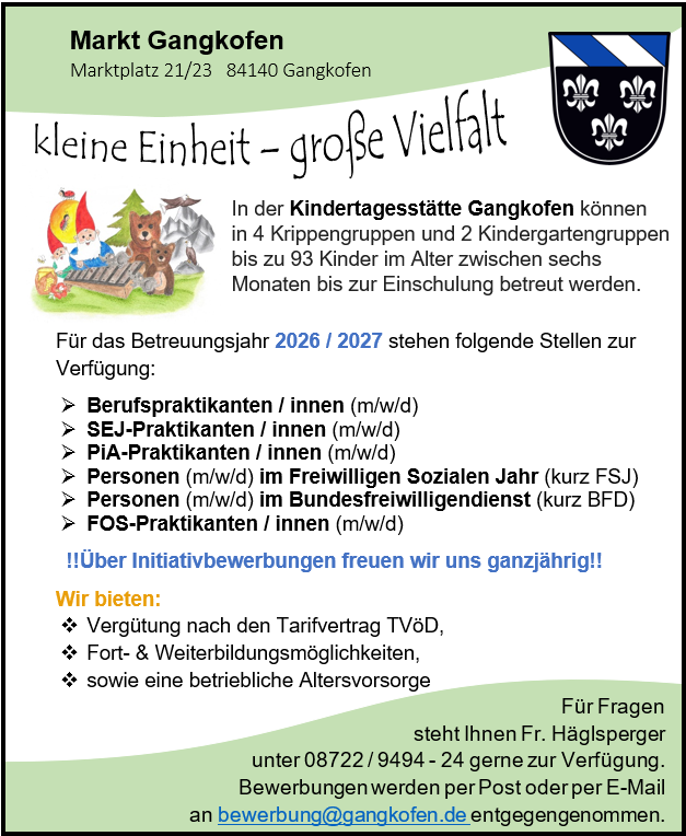 Ausschreibung Sept 26